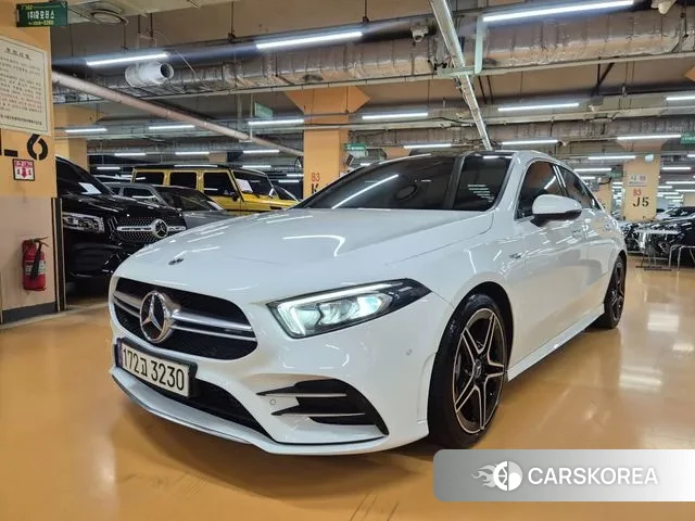 Mercedes-Benz A-Class W177 2020 Белый из Кореи