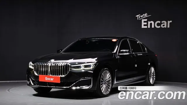 BMW 7 Series (G11) 2022 Черный из Кореи