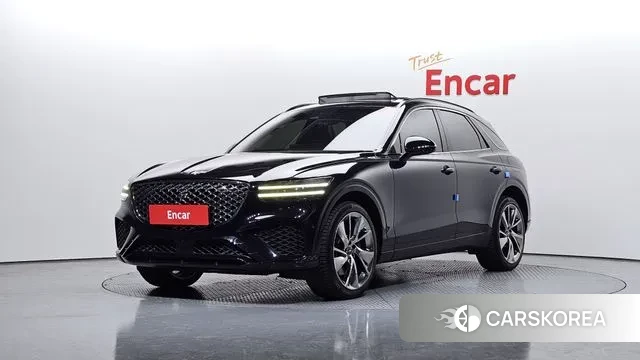 Genesis GV70 2022 Черный из Кореи