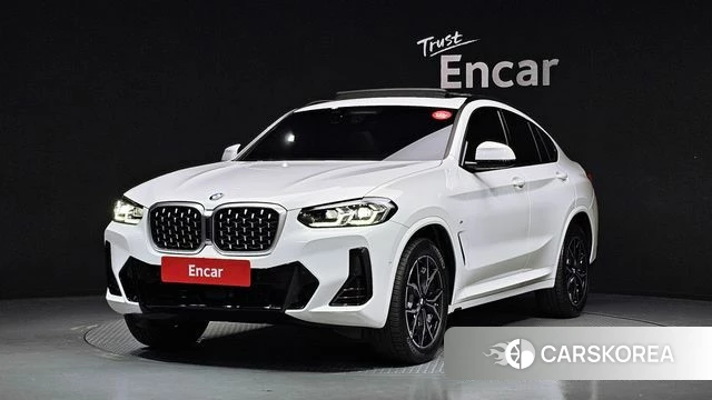 BMW X4 (G02) 2022 Белый из Кореи
