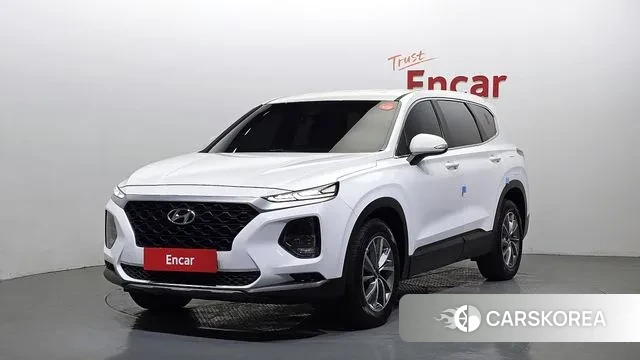 Hyundai Santa Fe TM 2018 Белый из Кореи