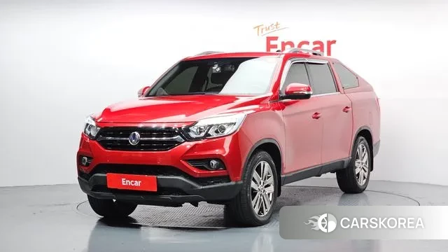 Ssangyong Rexton Sports 2018 Красный из Кореи