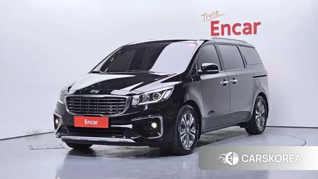 Kia The New Carnival 2019 Черный из Кореи