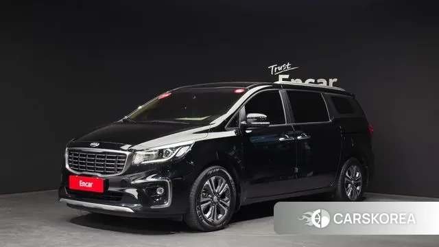 Kia The New Carnival 2018 Черный из Кореи