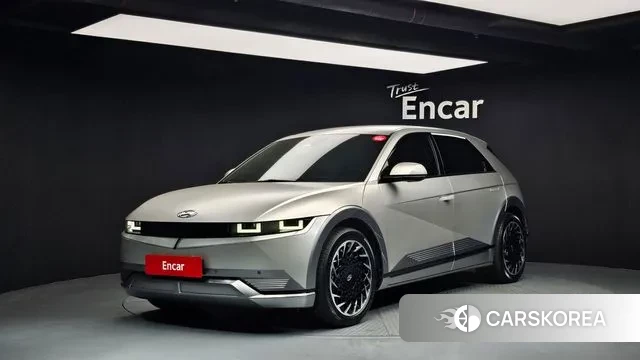 Hyundai Ionic 5 2021 Серебристо-серый из Кореи