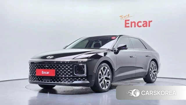 Hyundai Grandeur Hybrid (GN7) 2024 Черный из Кореи