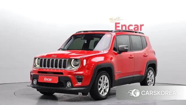 Jeep Renegade 2021 Красный из Кореи