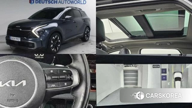 Kia Sportage 5th Generation 2022 Серый из Кореи