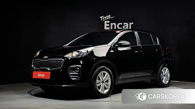 Kia Sportage 4th Generation 2018 Черный из Кореи