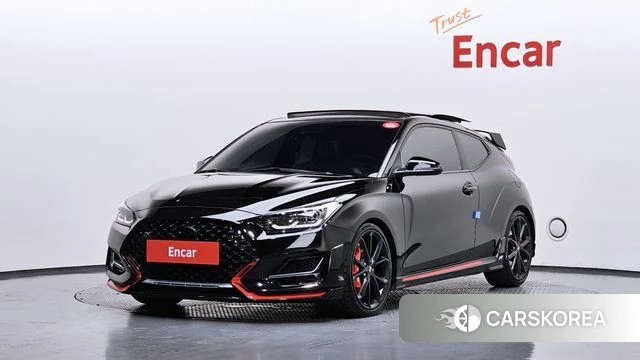 Hyundai Veloster (JS) 2021 Черный из Кореи