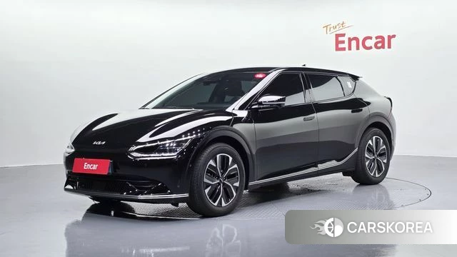 Kia EV6 2023 Черный из Кореи