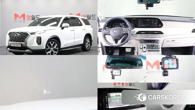 Hyundai Palisade 2020 Белый из Кореи