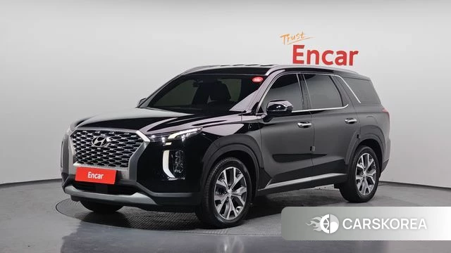 Hyundai Palisade 2022 Черный из Кореи