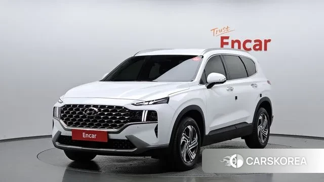 Hyundai The New Santa Fe 2023 Белый из Кореи