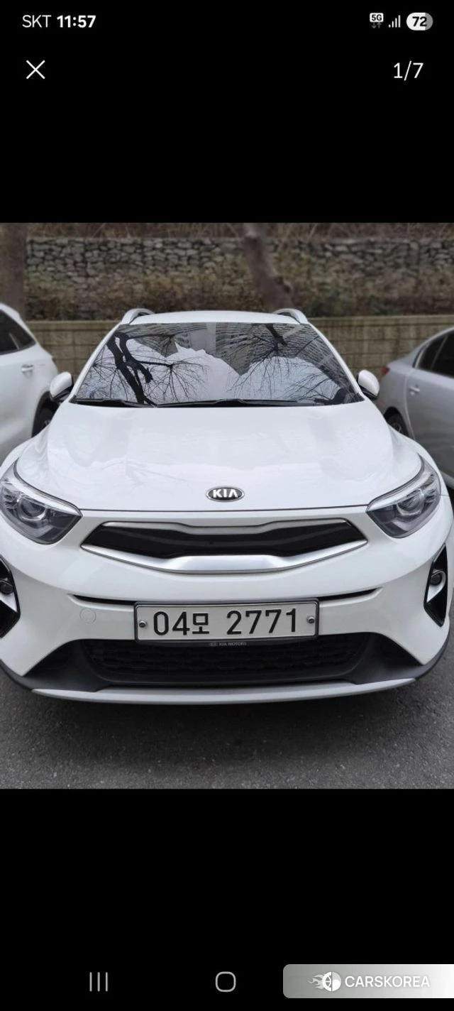 Kia Stonic 2018 Белый из Кореи