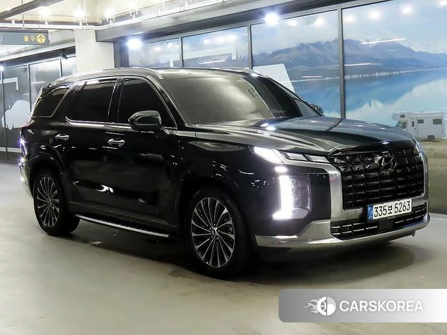 Hyundai The New Palisade 2022 Зеленый из Кореи