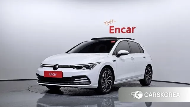 Volkswagen Golf 8th Generation 2024 Белый из Кореи