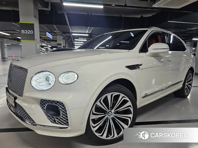 Bentley Bentayga 2022 Белый из Кореи