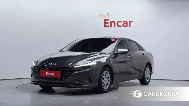 Hyundai Avante (CN7) 2021 Серый из Кореи