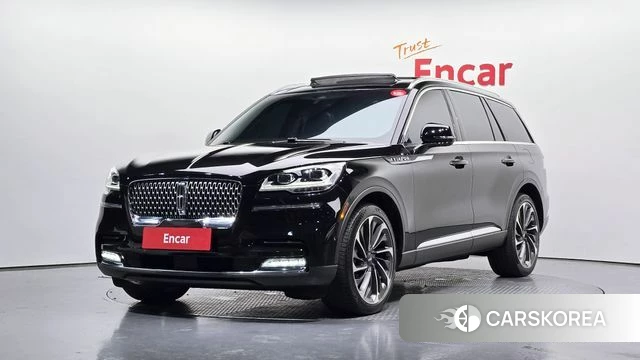 Lincoln Aviator 2nd generation 2019 Черный из Кореи
