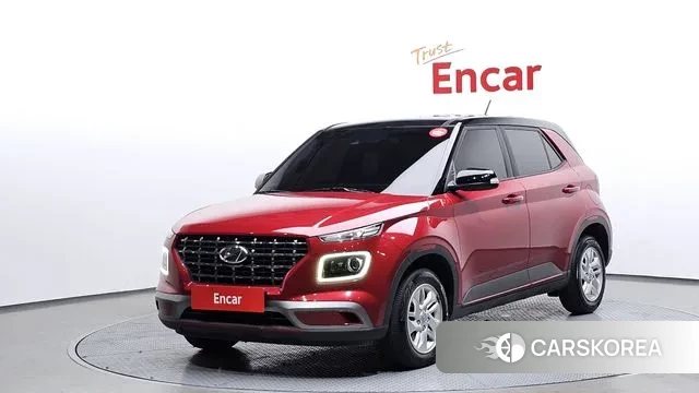 Hyundai Venue 2020 Красный из Кореи