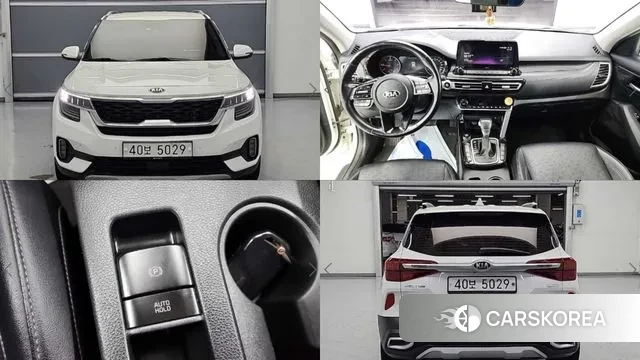 Kia Seltos 2019 Белый из Кореи