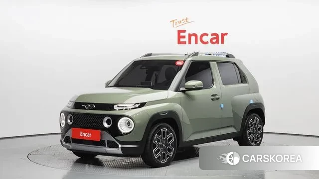 Hyundai Casper 2023 Светло-зеленый из Кореи