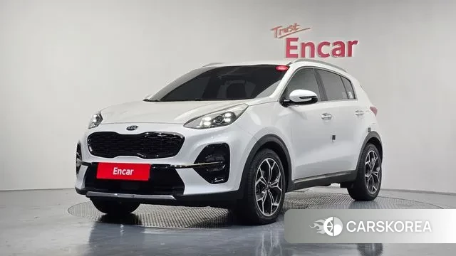 Kia Sportage The Bold 2018 Белый из Кореи