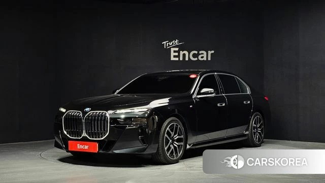 BMW 7 Series (G70) 2024 Черный из Кореи