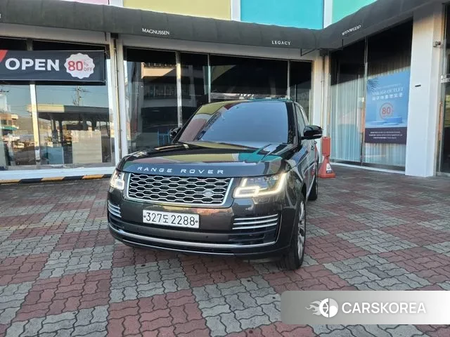 Land Rover Range Rover 4th Generation 2019 Серый из Кореи