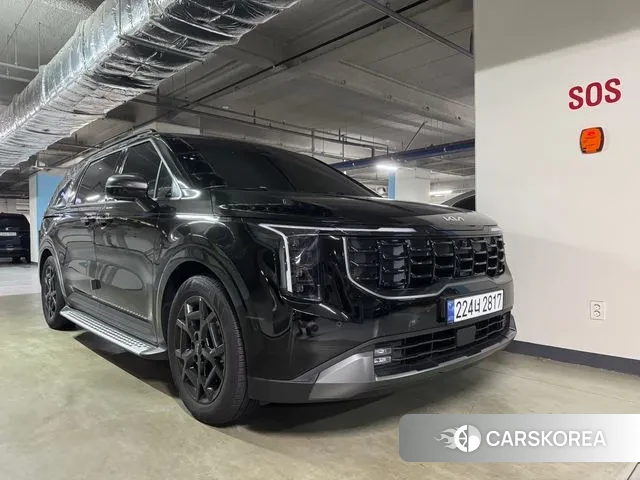 Kia The New Carnival 4th Generation 2025 Черный из Кореи