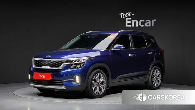 Kia Seltos 2020 Синий из Кореи