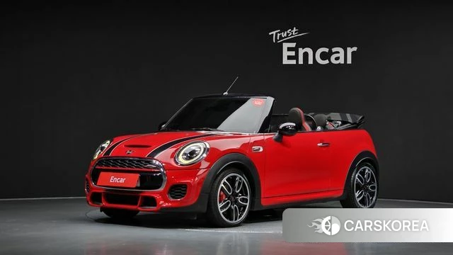 Mini Cooper S Convertible 2019 Красный из Кореи