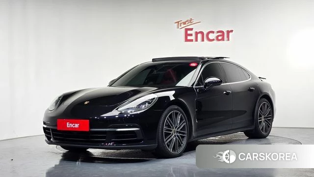 Porsche Panamera (971) 2018 Черный из Кореи