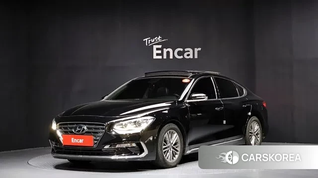 Hyundai Grandeur IG 2018 Черный из Кореи