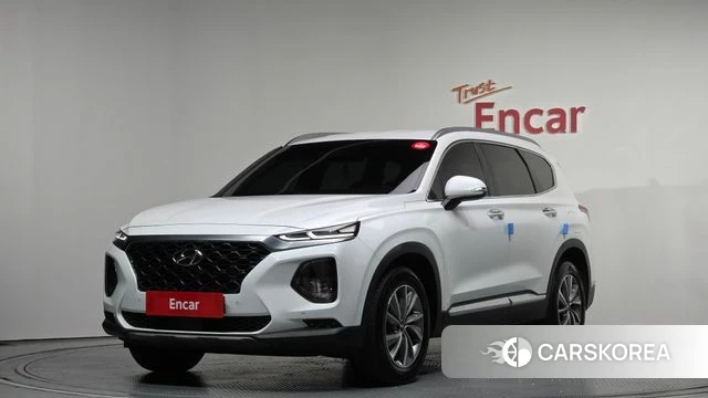 Hyundai Santa Fe TM 2020 Белый из Кореи