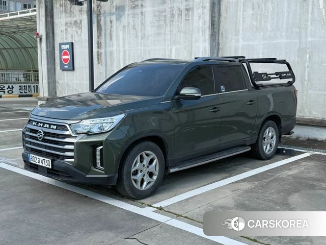Ssangyong The New Rexton Sports Cannes 2023 Светло-зеленый из Кореи