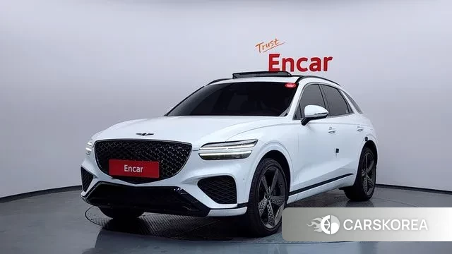 Genesis GV70 2021 Белый из Кореи