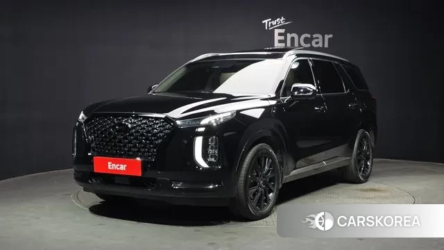 Hyundai Palisade 2021 Черный из Кореи