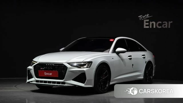 Audi A6 (C8) 2020 Белый из Кореи