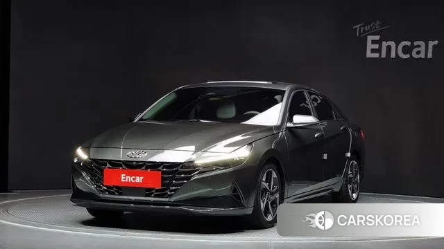 Hyundai Avante Hybrid (CN7) 2021 Серый из Кореи