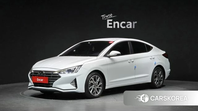 Hyundai The New Avante AD 2019 Белый из Кореи