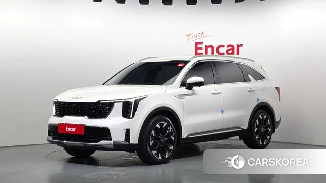 Kia The New Sorento 4th Generation 2024 Белый из Кореи