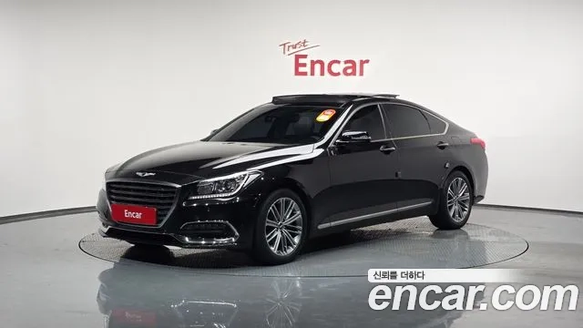 Genesis G80 2018 Черный из Кореи