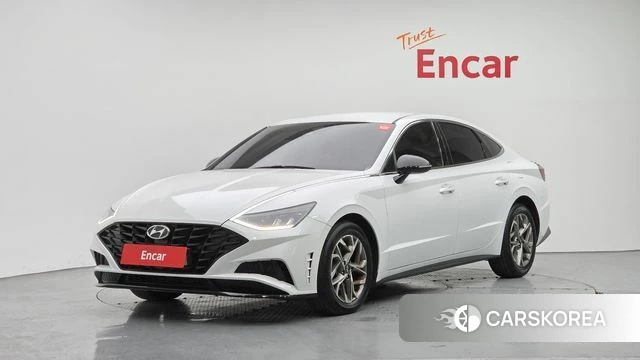 Hyundai Sonata (DN8) 2021 Белый из Кореи