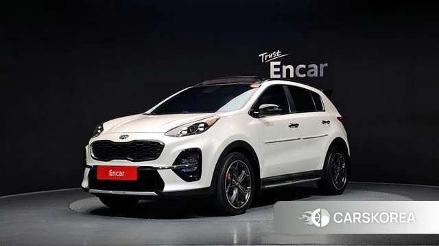 Kia Sportage The Bold 2019 Белый из Кореи