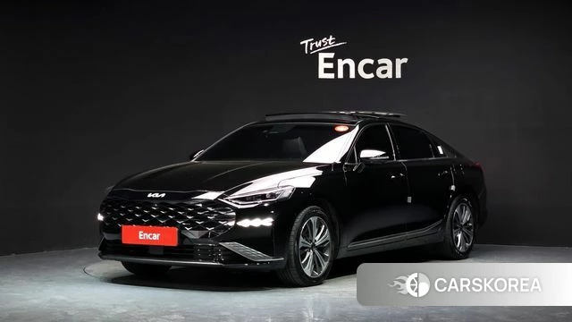 Kia K8 Hybrid 2023 Черный из Кореи