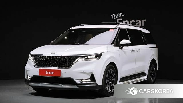 Kia Carnival 4th generation 2020 Белый из Кореи