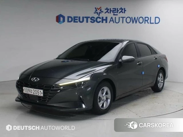 Hyundai Avante (CN7) 2020 Серый из Кореи