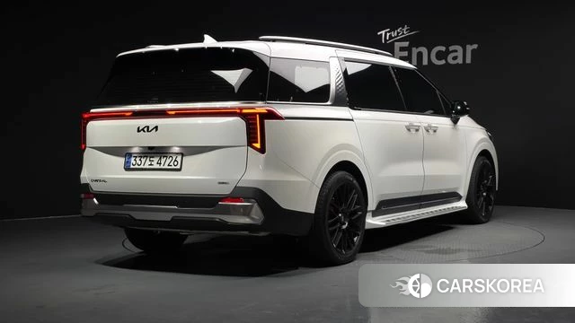 Kia The New Carnival 4th Generation 2023 Белый из Кореи